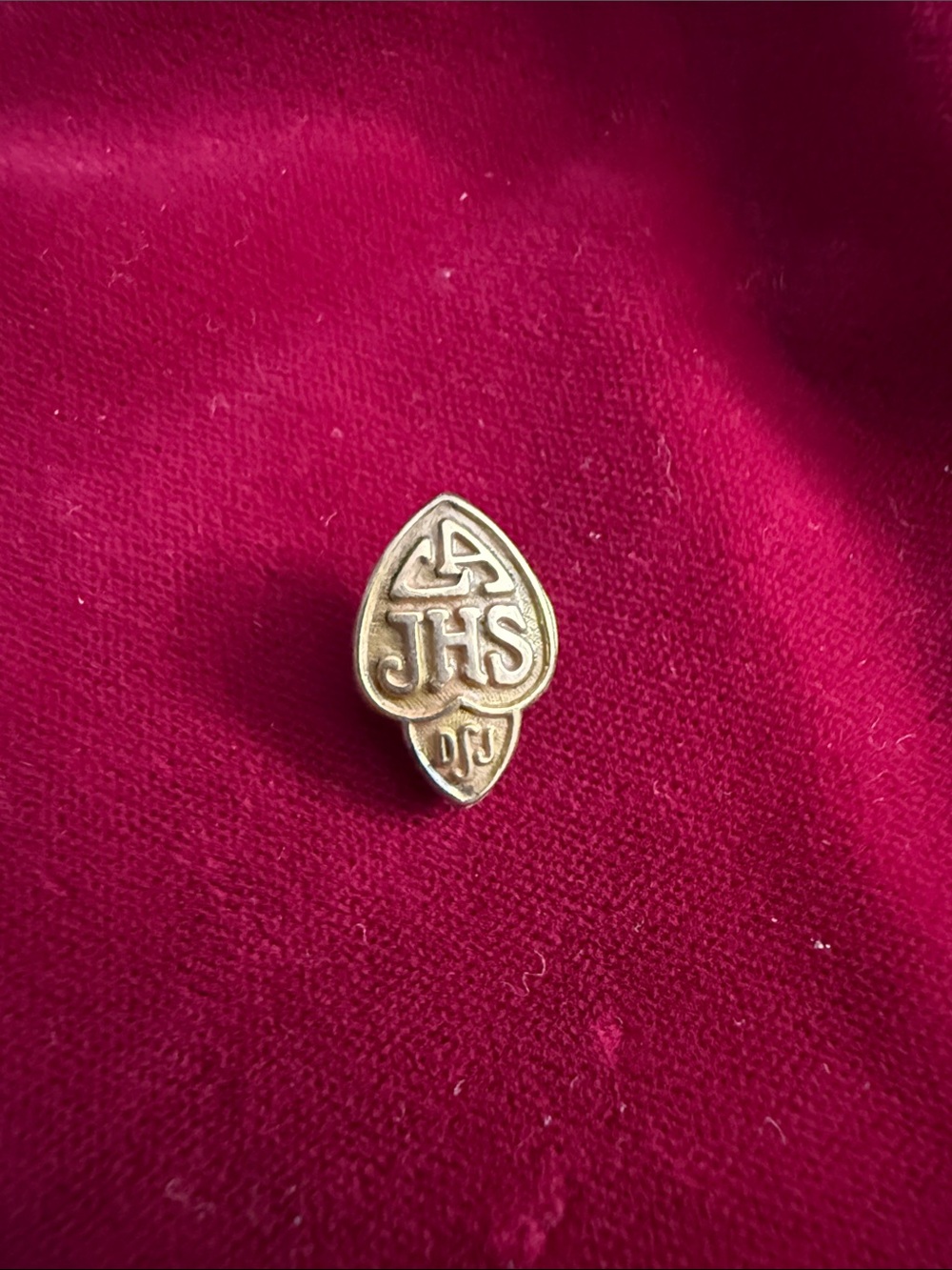 Gold Filed JHS pin